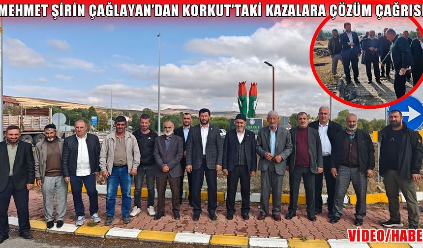 HÜDA PAR'dan Korkut'taki kavşaklar için çözüm çağrısı