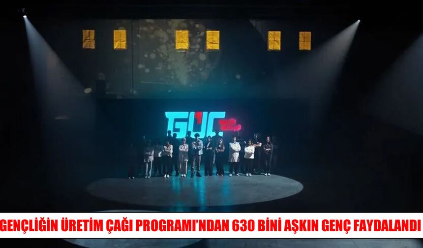 GÜÇ Programı 630 bin gence ulaştı