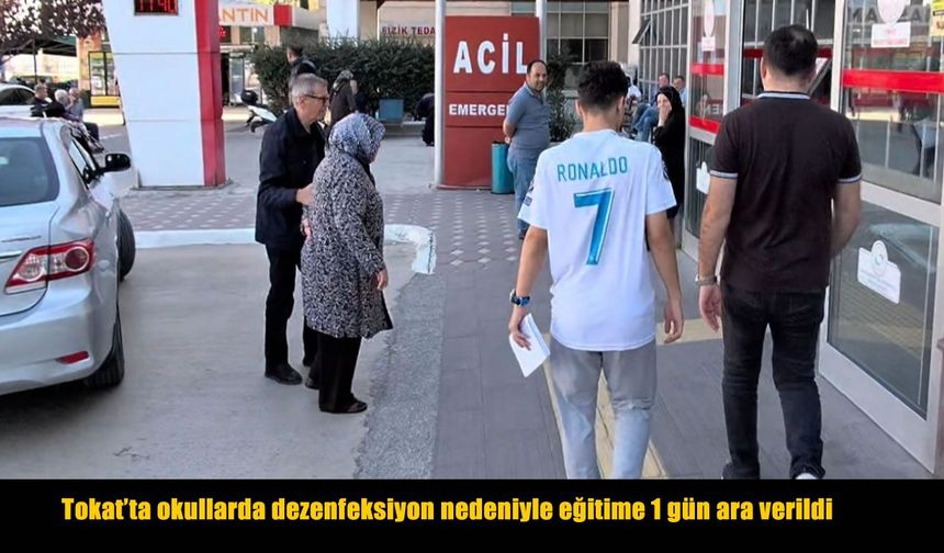 Tokat’ta okullarda eğitime 1 gün ara verildi