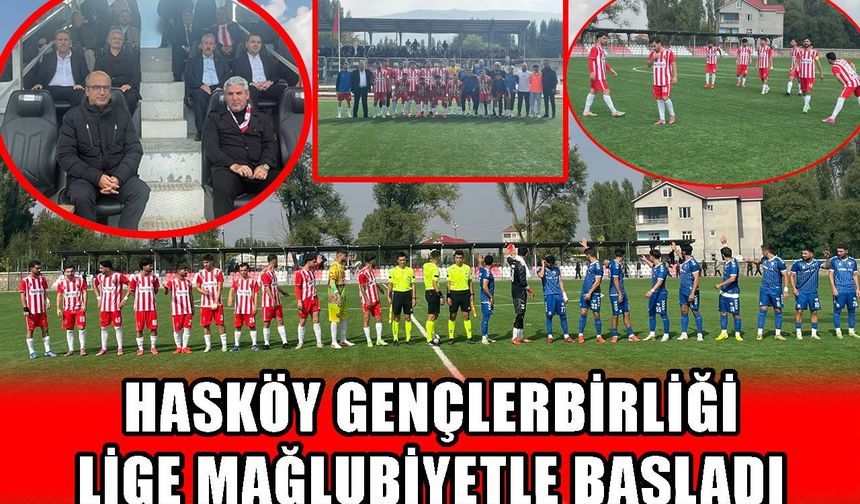Hasköy Gençlerbirliği sezona mağlubiyetle başladı: 0-3