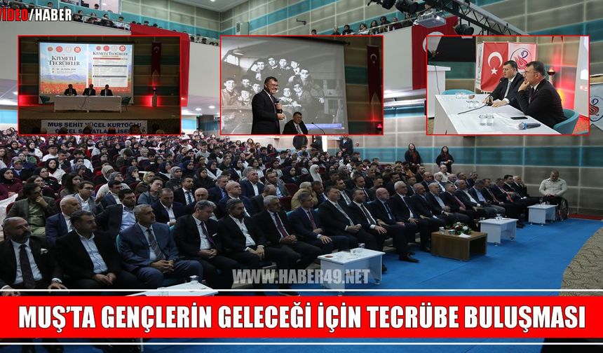 Muş’ta lise son öğrencilerine başarıya giden yol anlatıldı