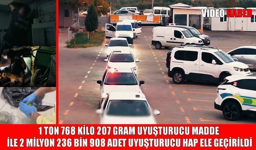 Muş dahil 78 ilde uyuşturucu tacirlerine dev operasyon