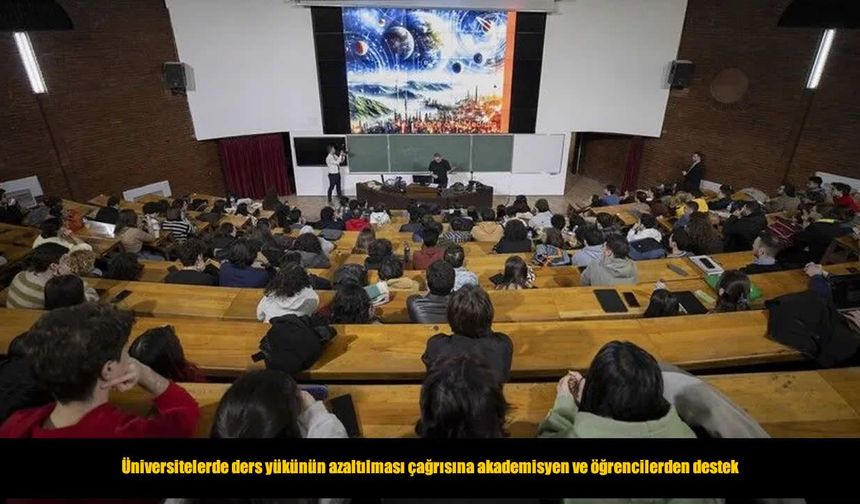 Üniversitelerde müfredat ve ders sayıları yeniden değerlendirilecek