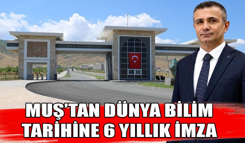 Dünyanın en etkili bilimcileri listesinde Muş rüzgarı