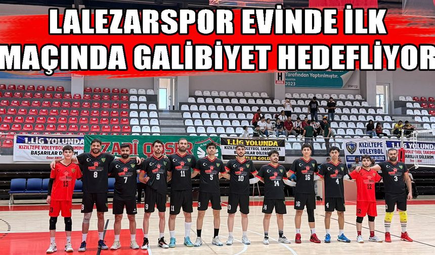 Muş’ta voleybol heyecanı: Lalezarspor ilk iç saha maçına çıkıyor