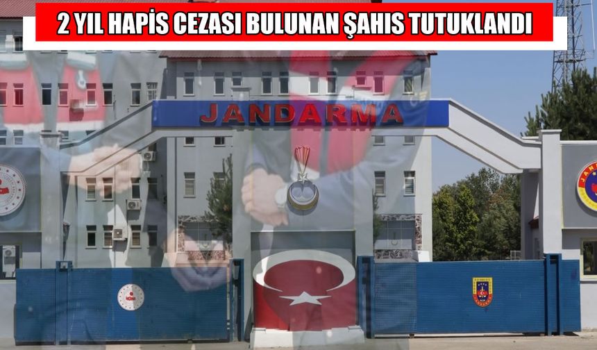 Muş'ta hakkında hapis cezası bulunan şüpheli yakalandı