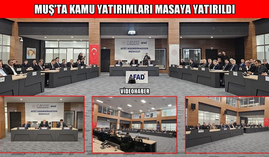 Muş’ta 40 milyarlık 468 projenin 170’i tamamlandı!
