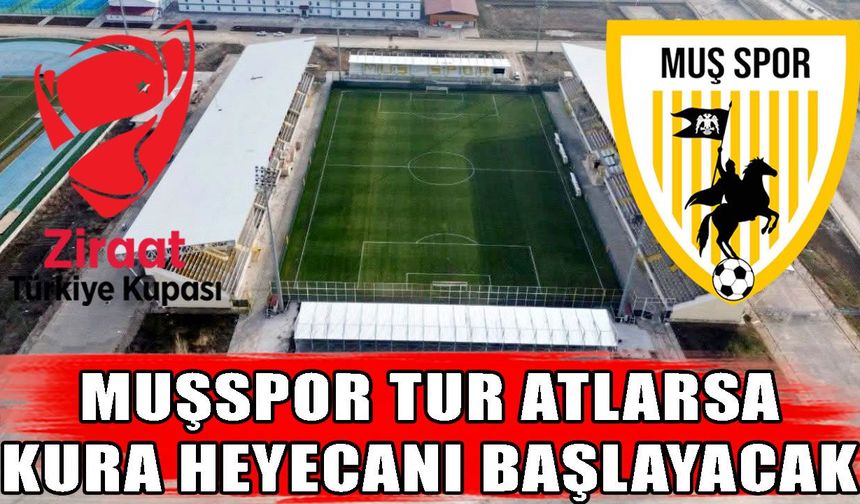 Muşspor Tur Atlarsa Rakibi 4 Kasım’da Belli Olacak