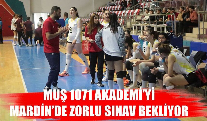 Muş 1071 Akademi, Margenç deplasmanına çıkıyor