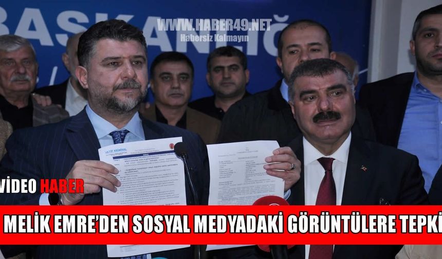 AK Parti Muş İl Başkanı Emre’den iftira videolarına sert tepki