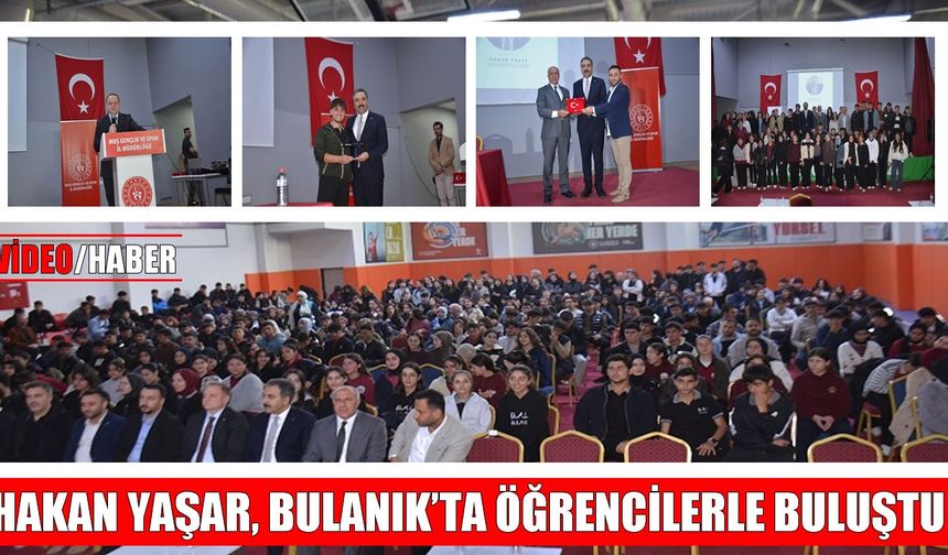 MSB Daire Başkanı Yaşar’dan Bulanık’ta öğrencilere kariyer tavsiyeleri