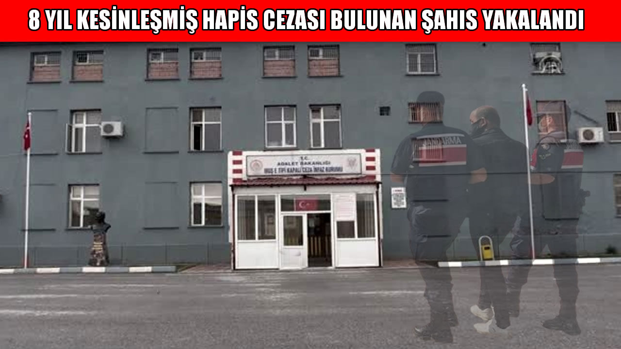 Muş’ta 8 yıl hapis cezası bulunan firari jandarmadan kaçamadı