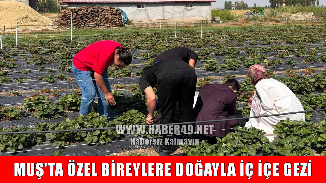 Hasköy’de özel bireylere doğayla iç içe anlamlı etkinlik