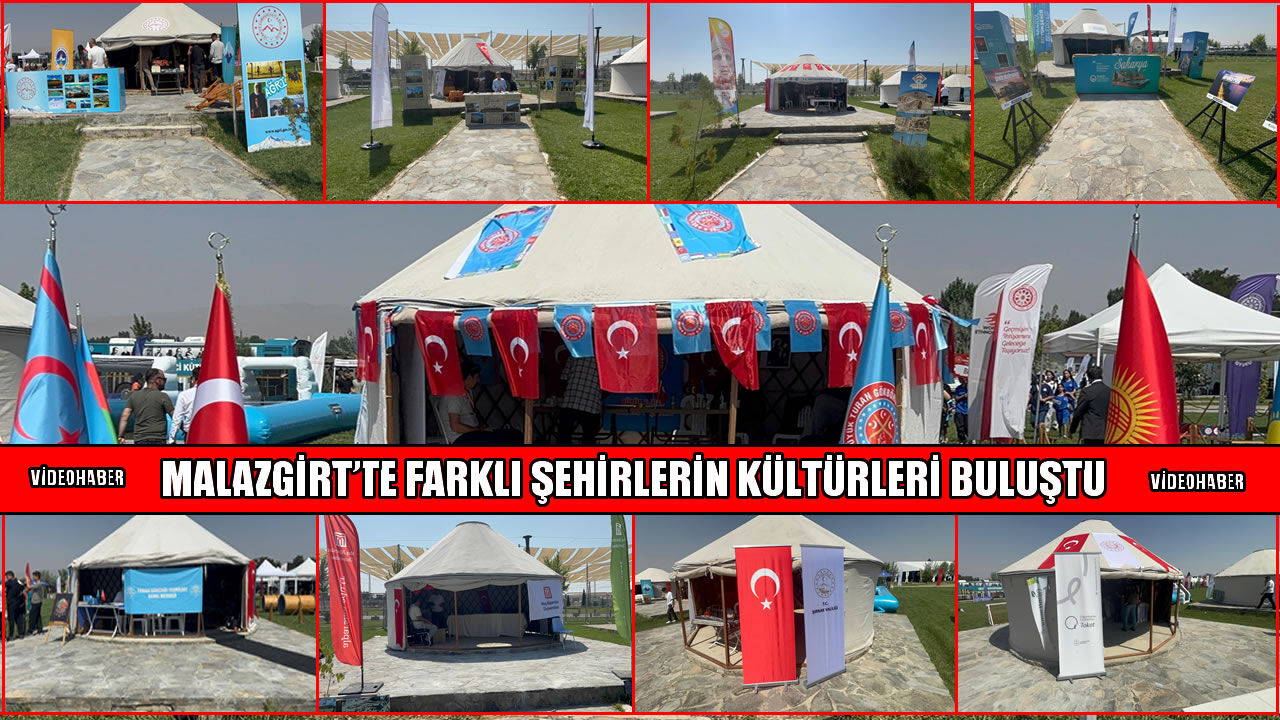 Malazgirt’te kültür buluşması: Farklı şehirlerin ürünleri tanıtıldı