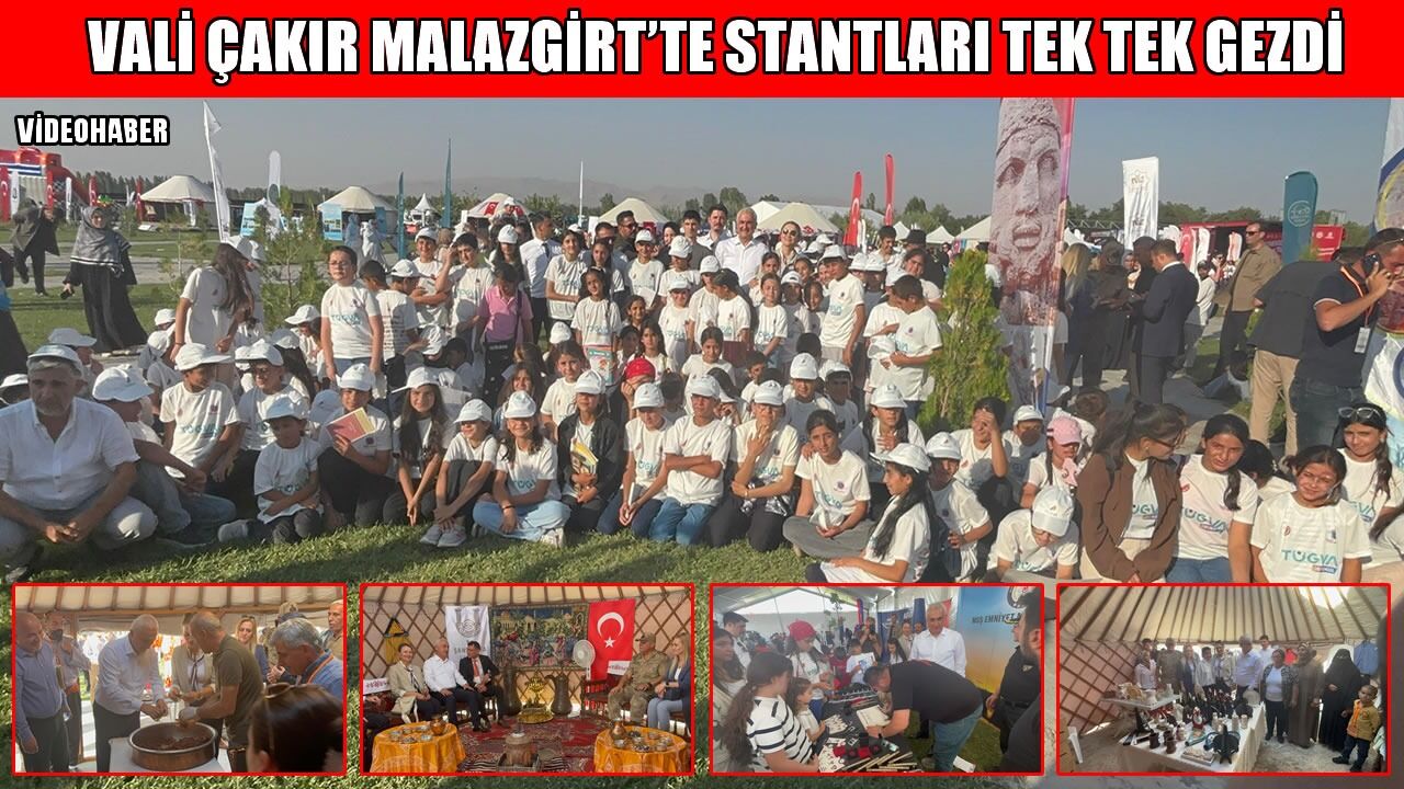 Muş Valisi Çakır’dan Malazgirt’te etkinlik alanında inceleme
