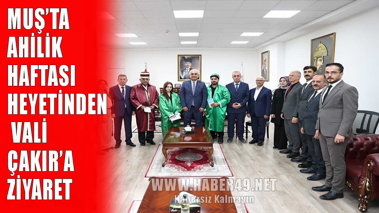 Muş’ta yılın ahisi, kalfası ve çırağına Vali Çakır’dan ödül
