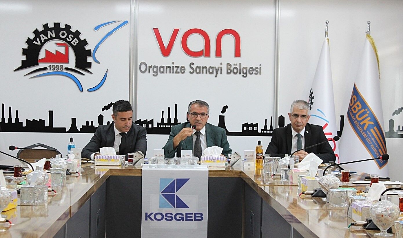 Van OSB Başkanı Aslan’dan girişimcilere KOSGEB çağrısı: "Destekler sanayimize güç katacak"