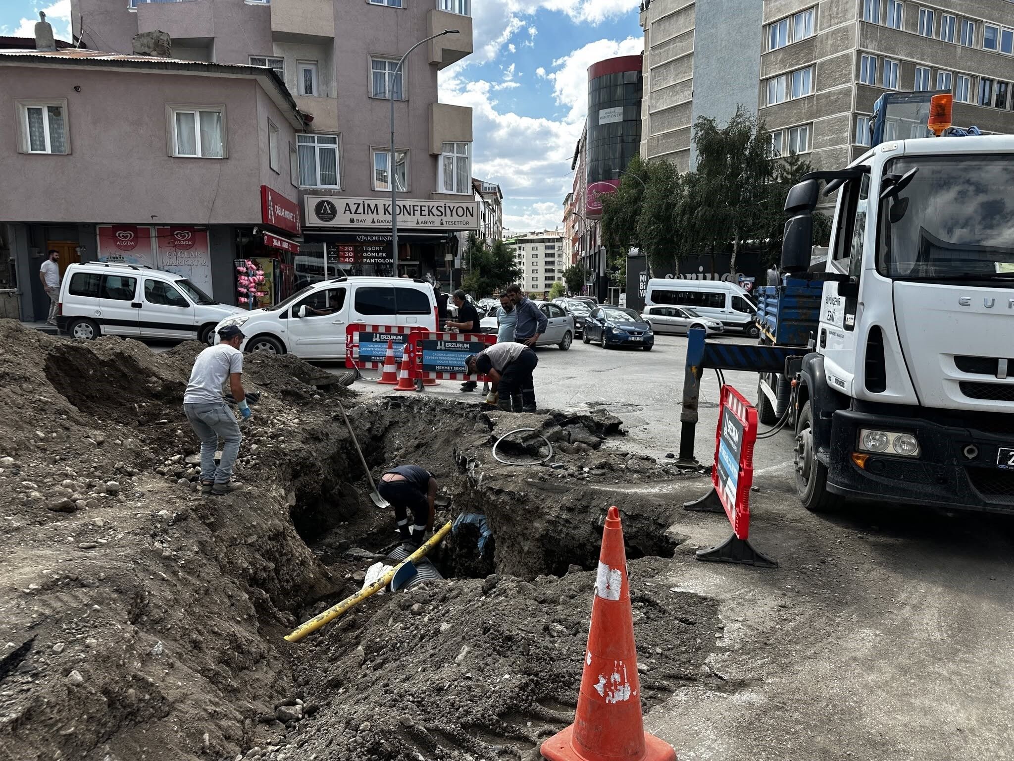 ESKİ’den Erzurum’da altyapı yenileme çalışması