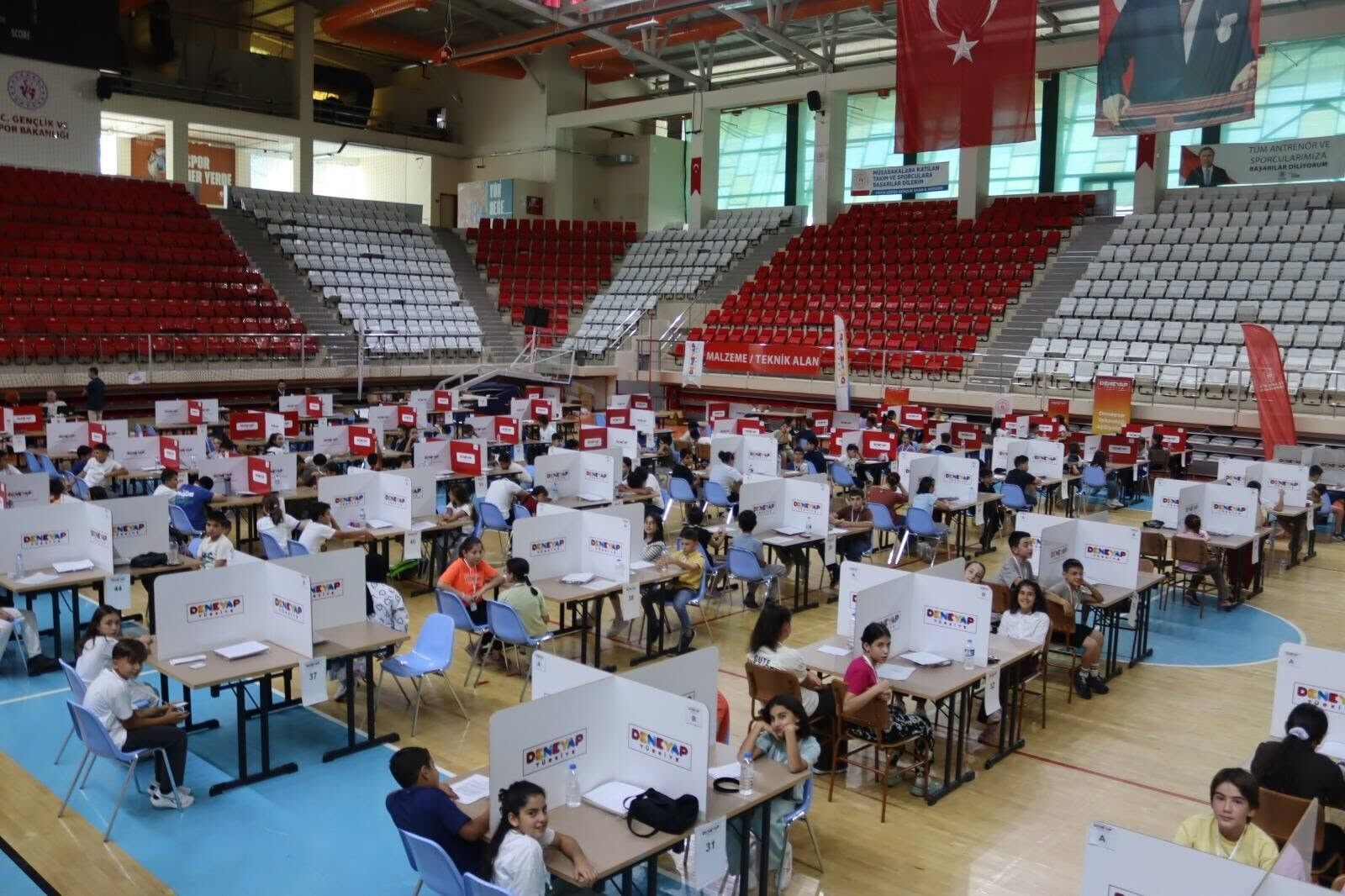 Erzincan’da Deneyap Teknoloji Atölyeleri uygulama sınavı yapıldı
