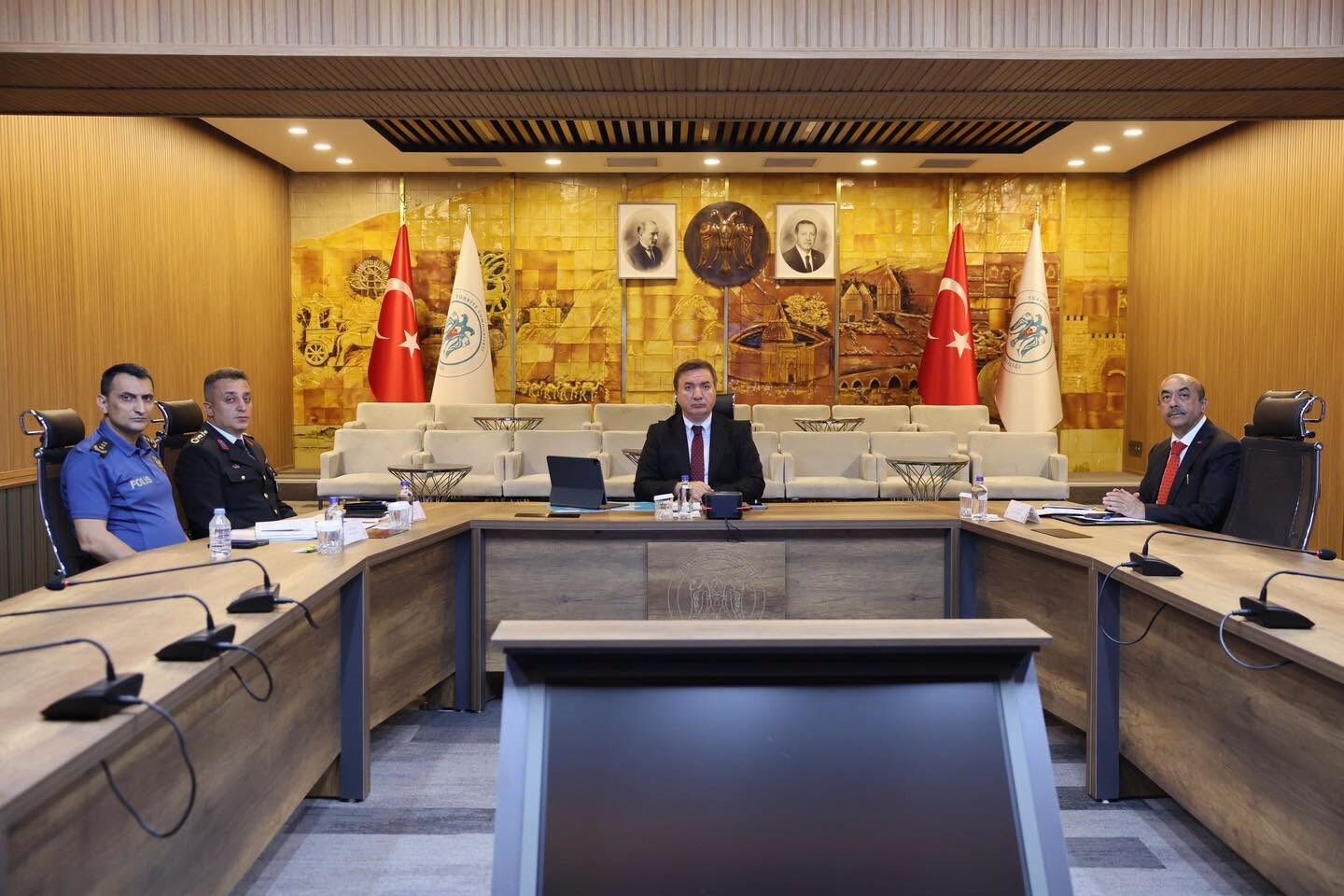 Erzincan’da "Okul Güvenliği" toplantısı gerçekleştirildi