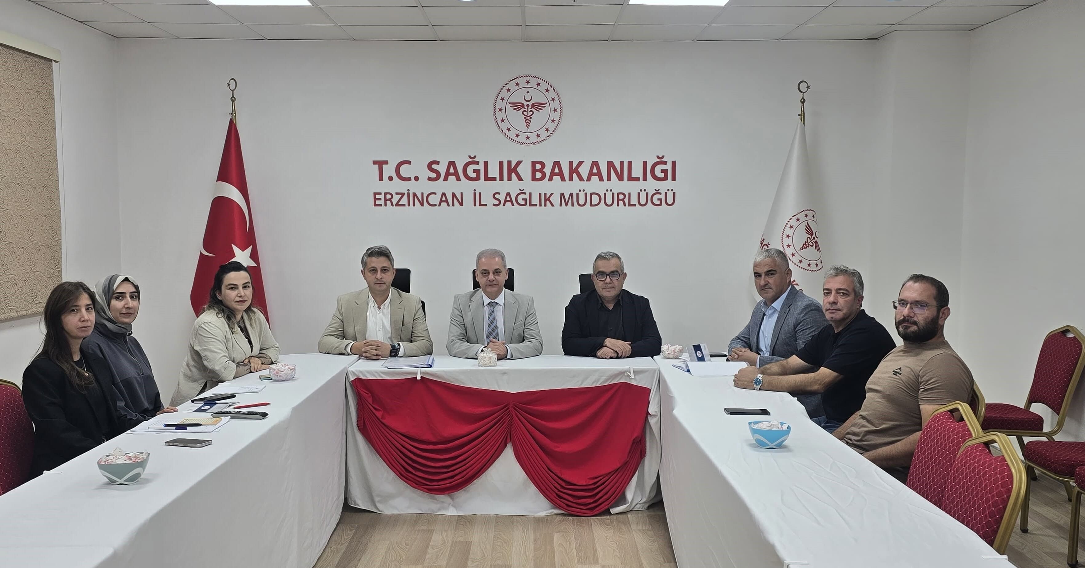 Erzincan İl Sağlık Müdürlüğünde İş Yeri Disiplin Kurulu Toplantısı yapıldı