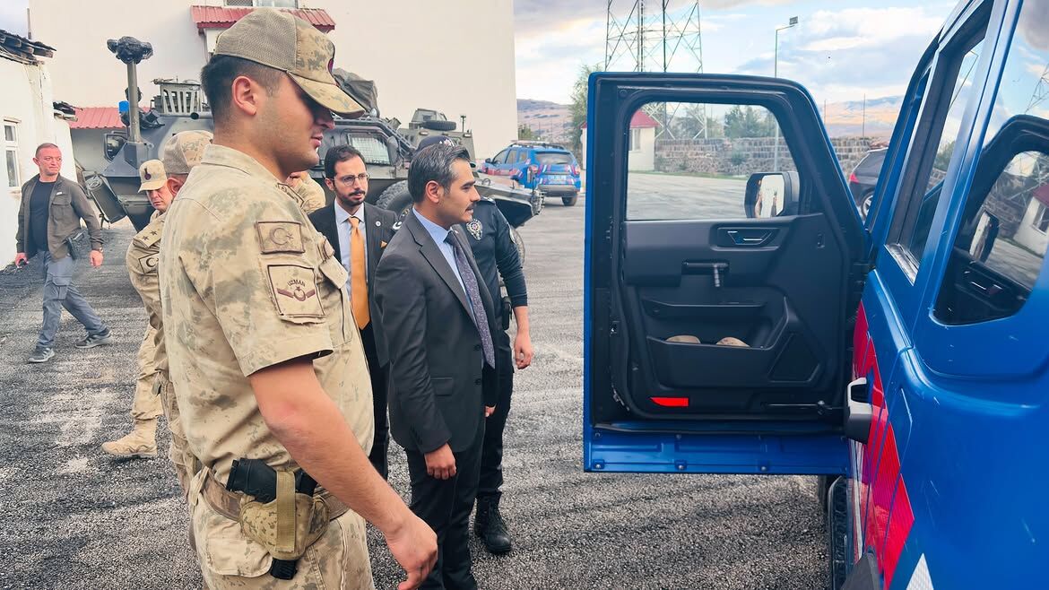 Çaylar Karakolu’na Ziyaret📌 Kaymakamımız Sayın Abdulkadir Işik, Çaylar Karakolu’nu Ziyaret Eder (1)