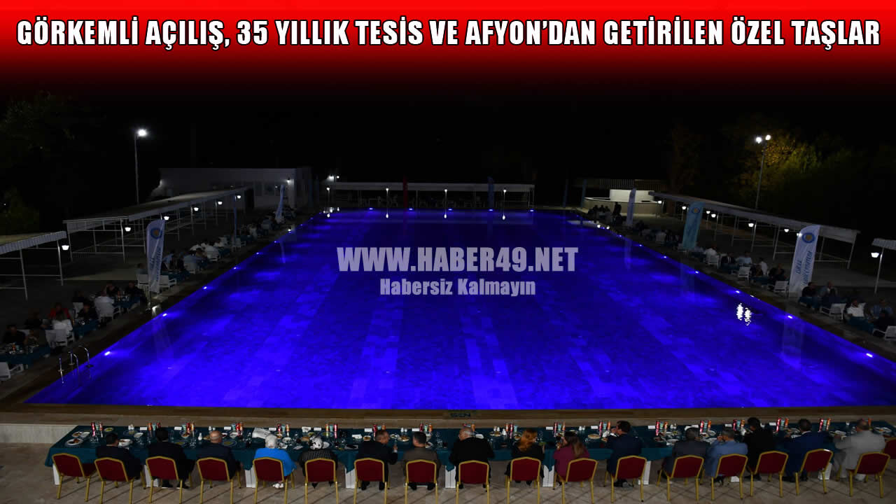 Dicle Üniversitesi’nin havuz başı sosyal tesisleri yenilendi