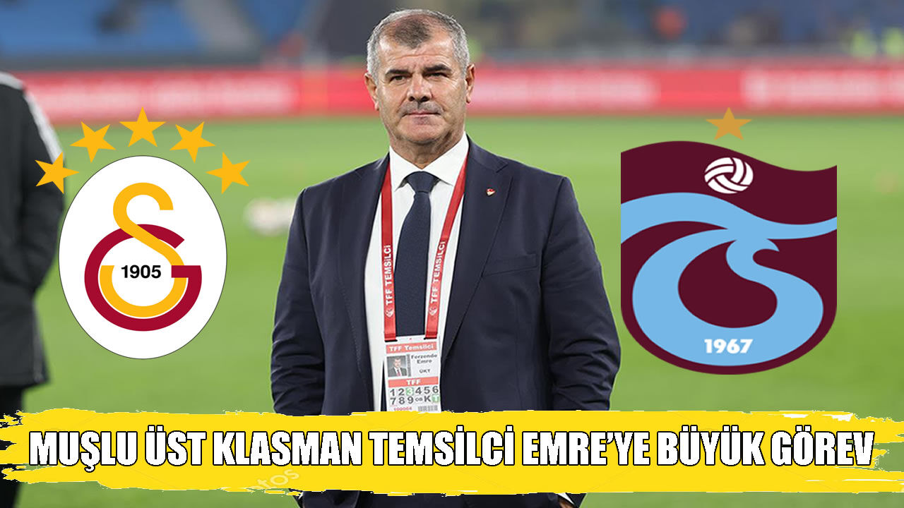 Ferzende Emre’ye dev derbide görev