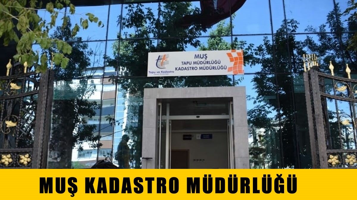 KADASTRO GÜNCELLEME ALANI İLANI