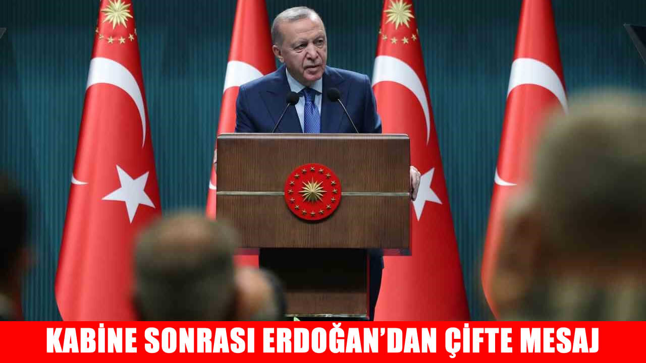 Kabine sonrası Erdoğan’dan hem sert bölgesel mesaj hem de ucuz kiralık konut müjdesi!