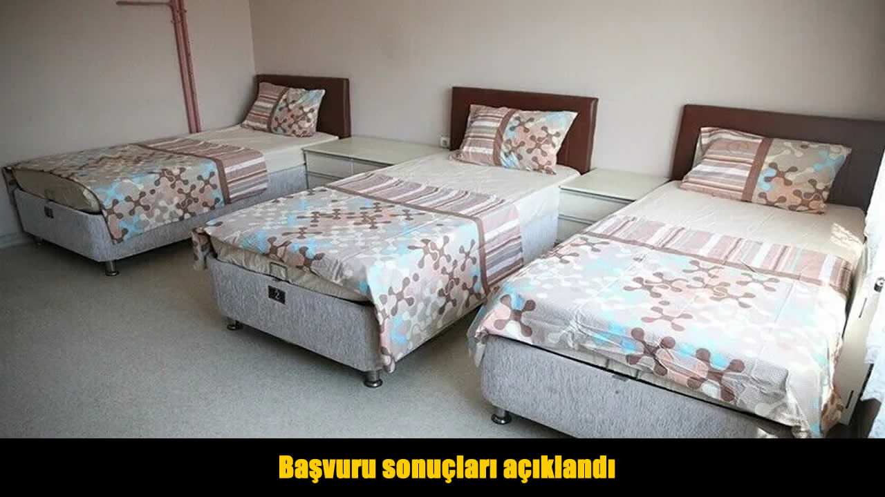GSB yurt başvuru sonuçları duyuruldu