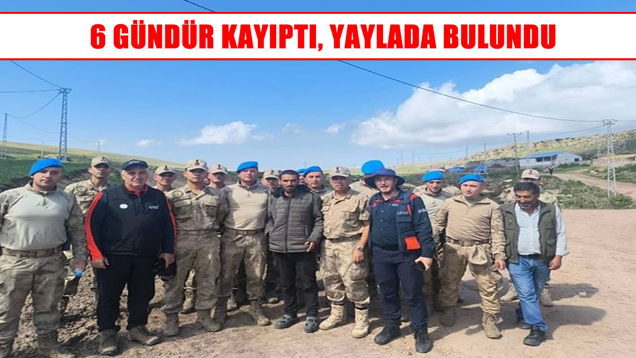 Ardahan’da 6 gündür kayıp olan şahıs yaylada bulundu