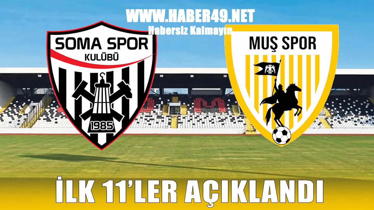Muşspor’un Somaspor karşısındaki ilk 11’i belli oldu