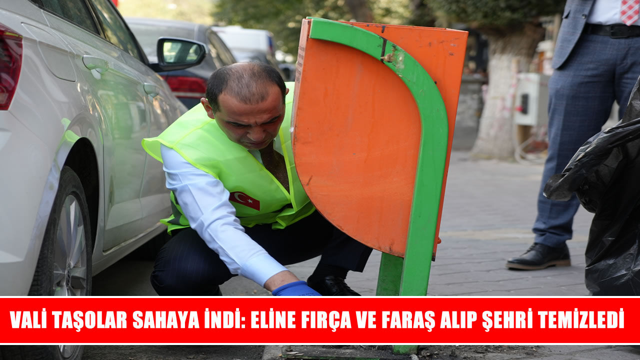 Iğdır’da temizlik seferberliği: Vali Taşolar sahada