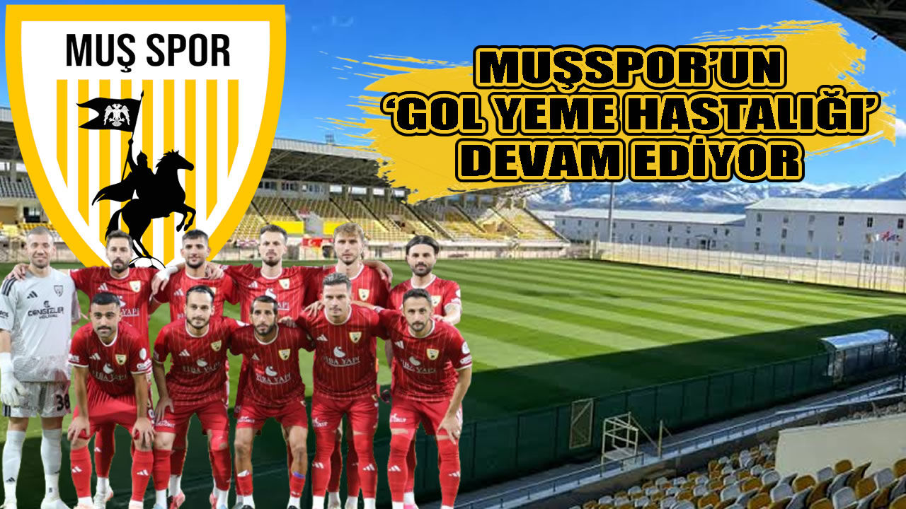 İlk 3 haftanın istatistiği: Muşspor’da savunma problemi sürüyor