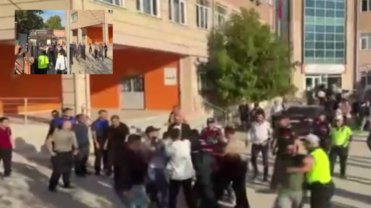 Manisa’da okul önünde silahlı saldırı: Yaralı öğrenciler var