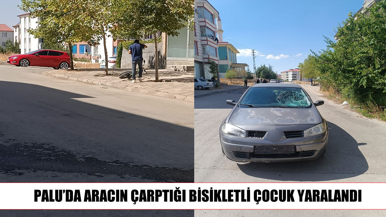 Palu’da Okuldan Dönen Çocuğa Otomobil Çarptı