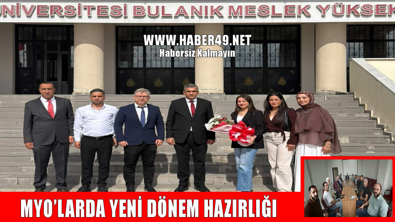 Malazgirt, Bulanık ve Varto'da Akademik Kurul toplantıları yapıldı