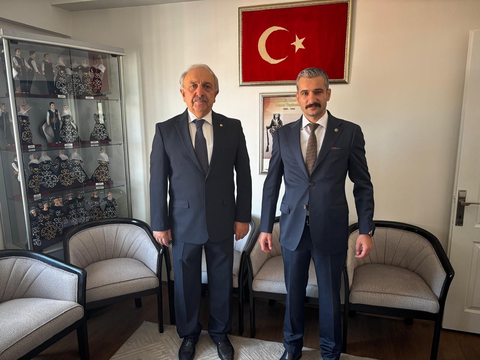 Erzurum İl Göç İdaresi Müdürü Dorgaç’tan ER-VAK’a ziyaret