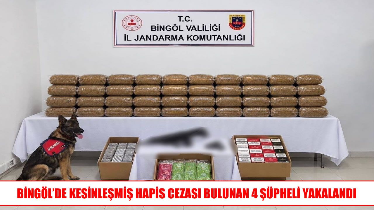 Bingöl’de 39 olaya müdahale edildi, 4 kişi tutuklandı