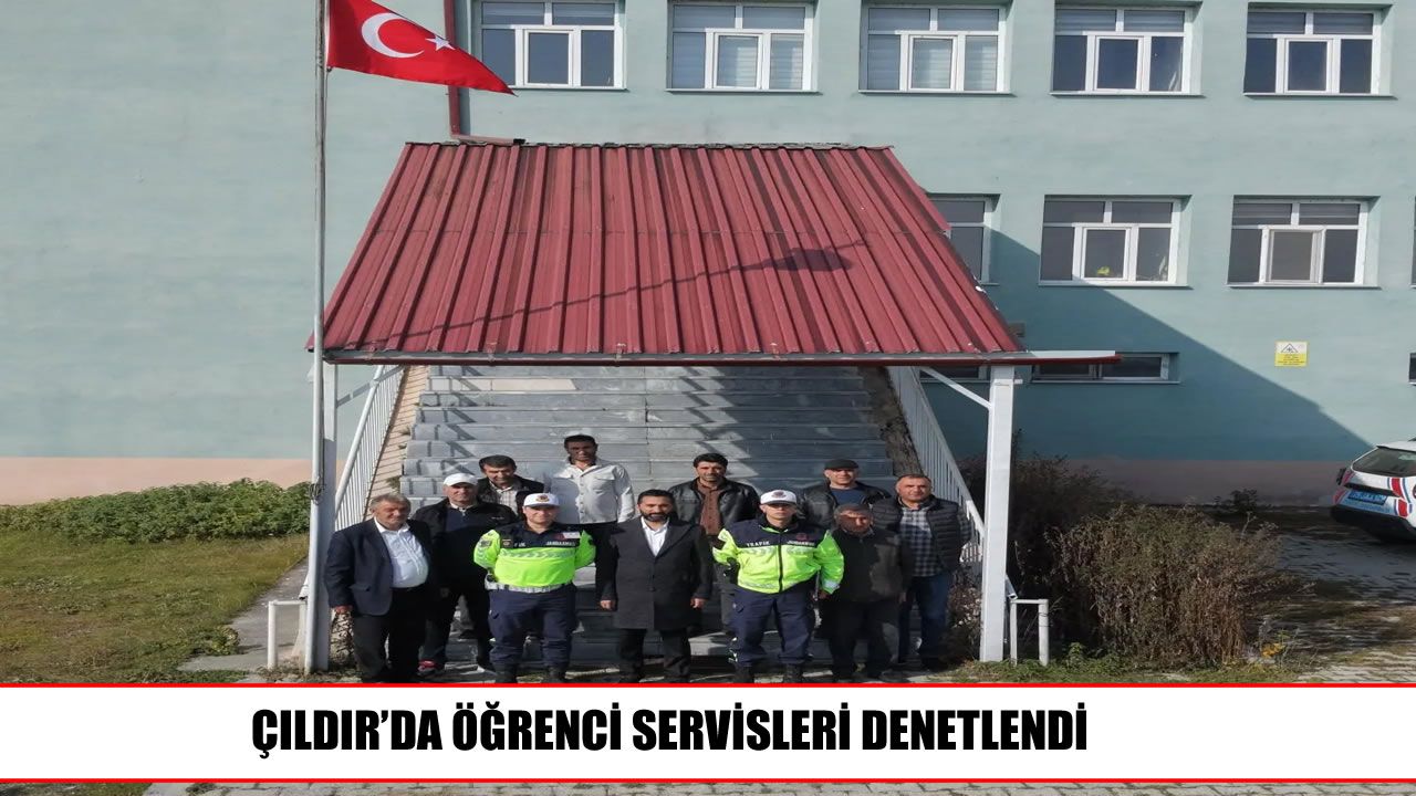 Öğrencilerin güvenliği için servis araçları denetlendi