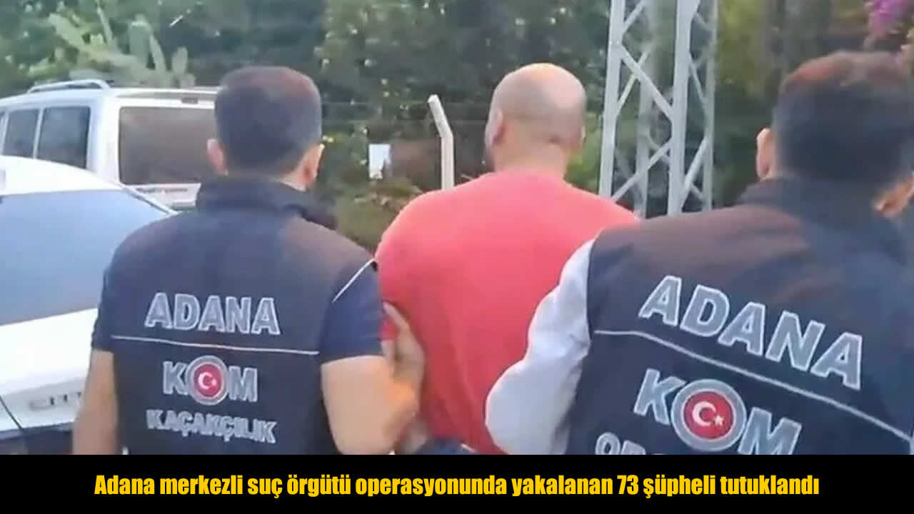 11 ilde suç örgütü operasyonu: 73 kişi tutuklandı