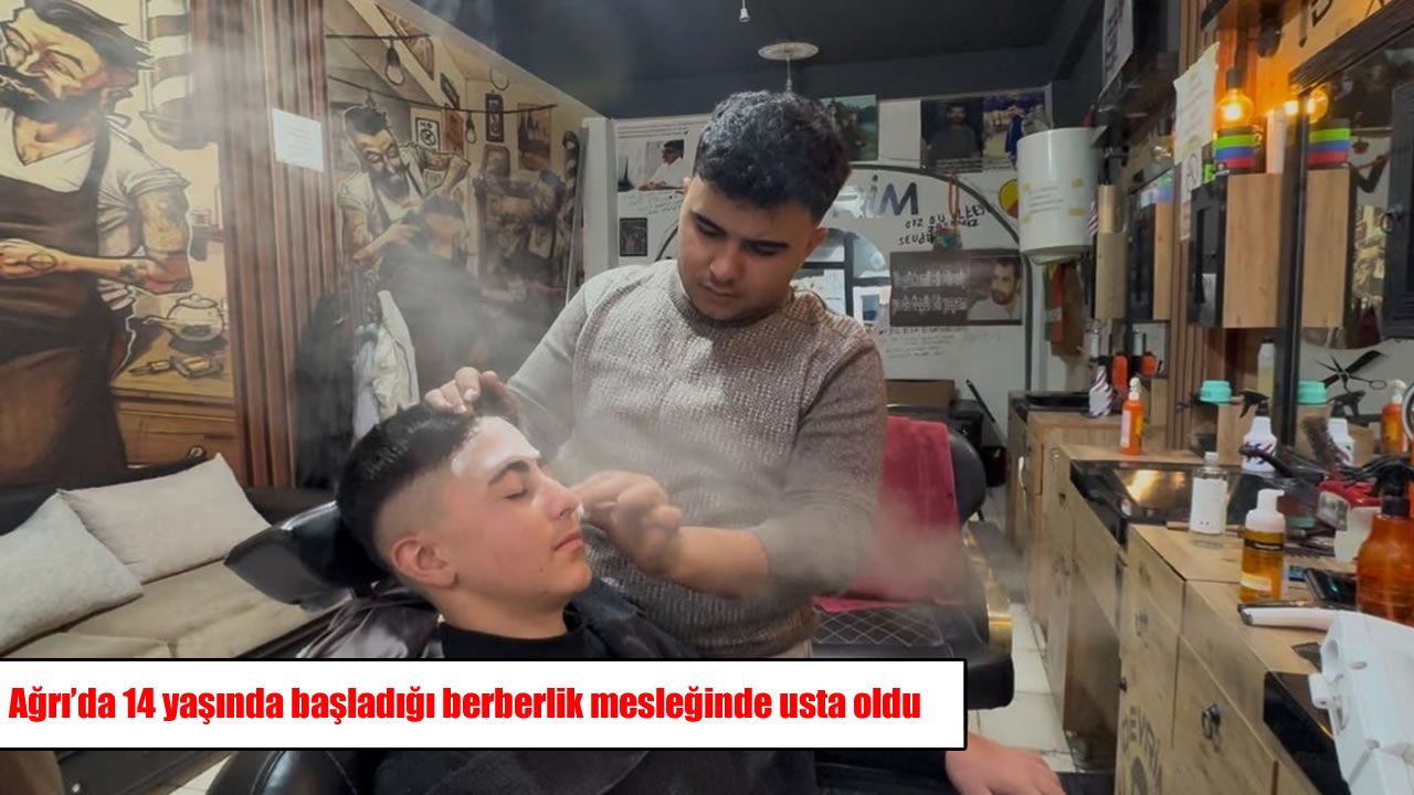 Patnos’ta 14 yaşında başladığı meslekte usta oldu