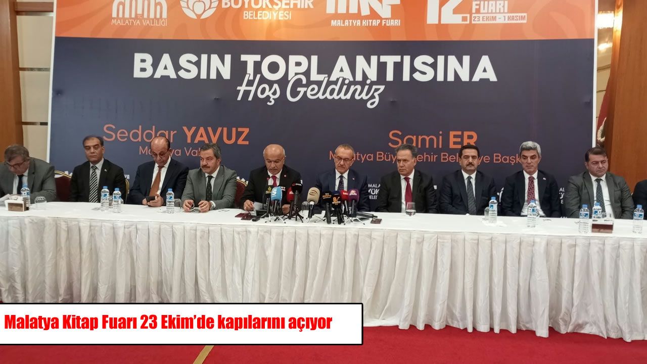 Malatya’da 300 yayınevi ve 300’den fazla yazar okurlarla buluşacak