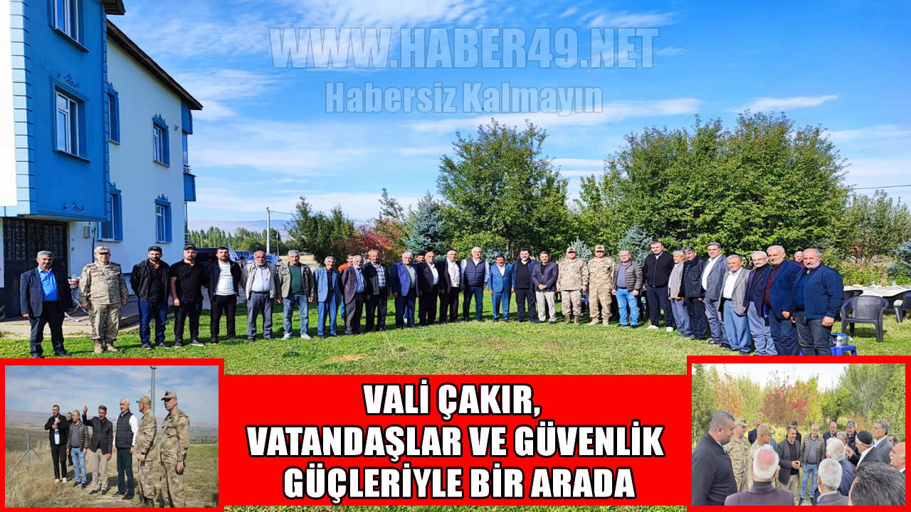 Muş Valisi Avni Çakır, Eralanı ve Köşk köylerindeki yol çalışmalarını inceledi