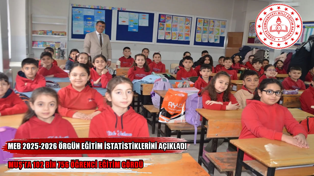 Muş’ta okuyan her 3 öğrenceden biri köyde: İşte MEB’in sürpriz Muş raporu!